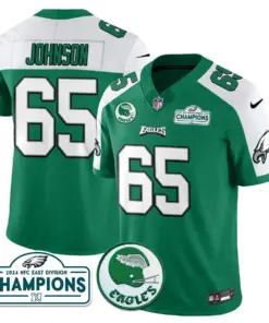 Saquon Barkley Philadelphia Eagles Nike 2024 NFC East Division Champions Stitched Jersey - Black - Image 35