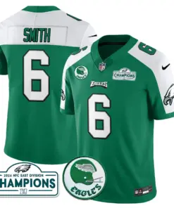 Saquon Barkley Philadelphia Eagles Nike 2024 NFC East Division Champions Stitched Jersey - Black - Image 40