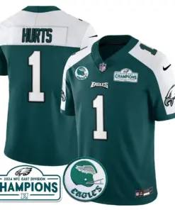 Saquon Barkley Philadelphia Eagles Nike 2024 NFC East Division Champions Stitched Jersey - Black - Image 45