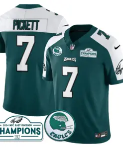 Saquon Barkley Philadelphia Eagles Nike 2024 NFC East Division Champions Stitched Jersey - Black - Image 48
