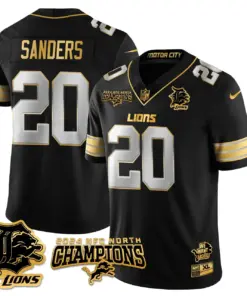 Jared Goff Detroit Lions Nike 2024 NFC North Champions Stitched Jersey - Anthracite - Image 77