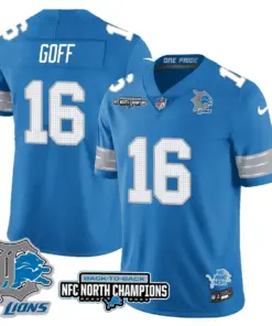 Jahmyr Gibbs Detroit Lions Nike 2024 NFC North Champions Stitched Jersey - Black - Image 27