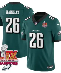 Philadelphia Eagles Nike Super Bowl LIX Champions Vapor Limited Stitched Jersey - Anthracite - Image 29