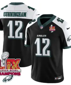 Philadelphia Eagles Nike Super Bowl LIX Champions Vapor Limited Stitched Jersey - Anthracite - Image 35