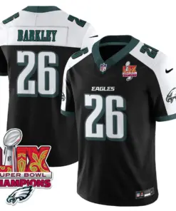 Philadelphia Eagles Nike Super Bowl LIX Champions Vapor Limited Stitched Jersey - Anthracite - Image 37