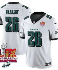 Philadelphia Eagles Nike Super Bowl LIX Champions Vapor Limited Stitched Jersey - Anthracite - Image 40