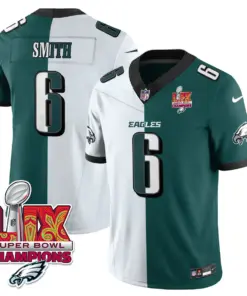 Philadelphia Eagles Nike Super Bowl LIX Champions Vapor Limited Stitched Jersey - Anthracite - Image 50
