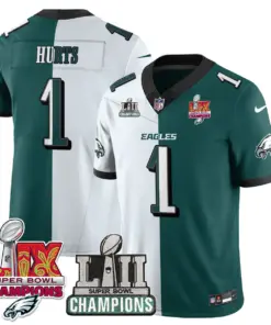 Saquon Barkley Philadelphia Eagles Nike LII-LIX Super Bowl Champions Vapor Limited Stitched Jersey LIX Jersey - Kelly Green - Image 8