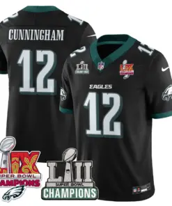 Saquon Barkley Philadelphia Eagles Nike LII-LIX Super Bowl Champions Vapor Limited Stitched Jersey LIX Jersey - Kelly Green - Image 18
