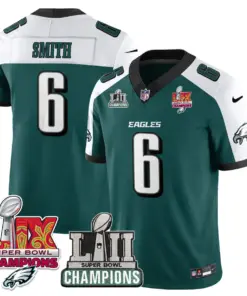 Saquon Barkley Philadelphia Eagles Nike LII-LIX Super Bowl Champions Vapor Limited Stitched Jersey LIX Jersey - Kelly Green - Image 30
