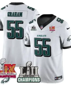 Saquon Barkley Philadelphia Eagles Nike LII-LIX Super Bowl Champions Vapor Limited Stitched Jersey LIX Jersey - Kelly Green - Image 33