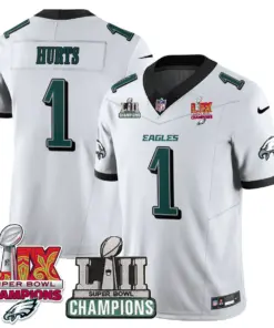 Saquon Barkley Philadelphia Eagles Nike LII-LIX Super Bowl Champions Vapor Limited Stitched Jersey LIX Jersey - Kelly Green - Image 35