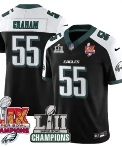 Saquon Barkley Philadelphia Eagles Nike LII-LIX Super Bowl Champions Vapor Limited Stitched Jersey LIX Jersey - Kelly Green - Image 41
