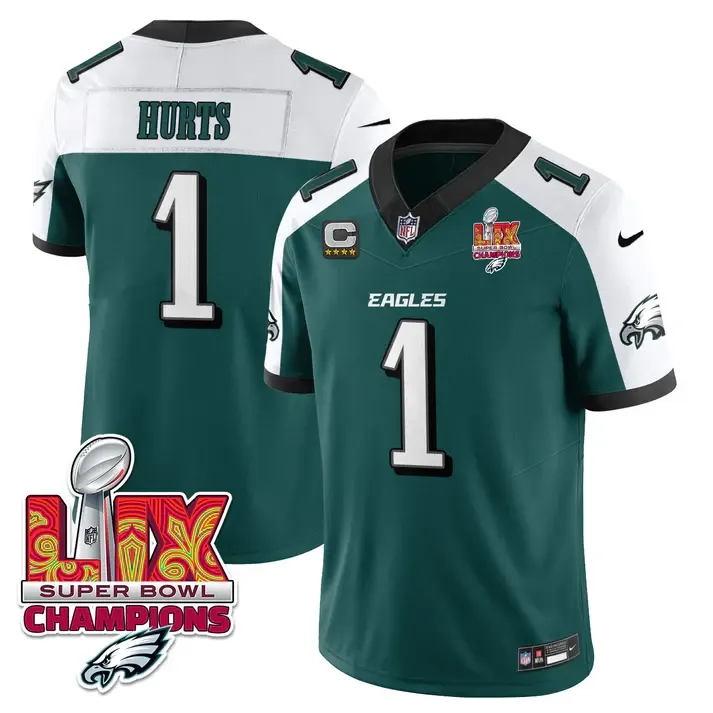 Philadelphia Eagles Nike Super Bowl LIX Champions Vapor Limited Stitched Jersey - Anthracite - Image 61