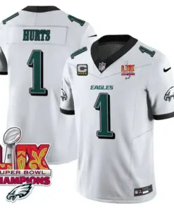 Philadelphia Eagles Nike Super Bowl LIX Champions Vapor Limited Stitched Jersey - Anthracite - Image 56