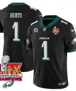 Philadelphia Eagles Nike Super Bowl LIX Champions Vapor Limited Stitched Jersey - Anthracite - Image 57