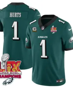 Philadelphia Eagles Nike Super Bowl LIX Champions Vapor Limited Stitched Jersey - Anthracite - Image 58