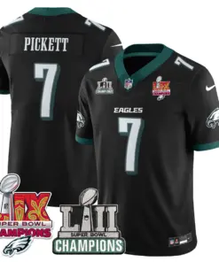 Saquon Barkley Philadelphia Eagles Nike LII-LIX Super Bowl Champions Vapor Limited Stitched Jersey LIX Jersey - Kelly Green - Image 46