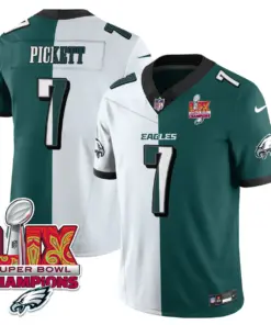 Philadelphia Eagles Nike Super Bowl LIX Champions Vapor Limited Stitched Jersey - Anthracite - Image 63
