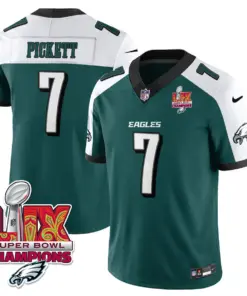 Philadelphia Eagles Nike Super Bowl LIX Champions Vapor Limited Stitched Jersey - Anthracite - Image 65