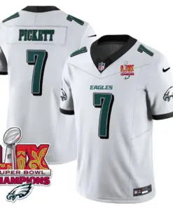 Philadelphia Eagles Nike Super Bowl LIX Champions Vapor Limited Stitched Jersey - Anthracite - Image 62