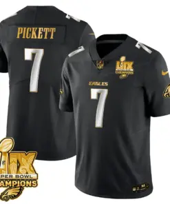 Philadelphia Eagles Nike Super Bowl LIX Champions Vapor Limited Stitched Jersey - Anthracite - Image 71