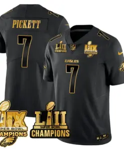 Saquon Barkley Philadelphia Eagles Nike LII-LIX Super Bowl Champions Vapor Limited Stitched Jersey - Anthracite - Image 13