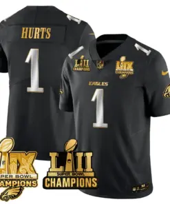 Saquon Barkley Philadelphia Eagles Nike LII-LIX Super Bowl Champions Vapor Limited Stitched Jersey - Anthracite - Image 18