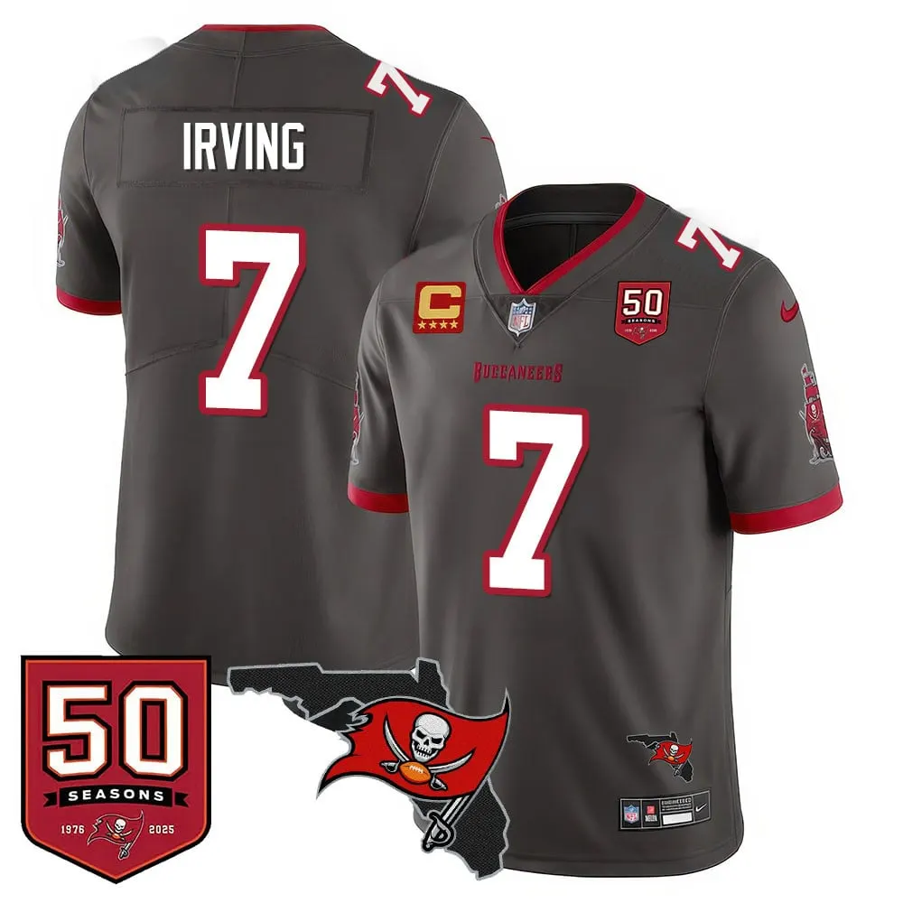 Tampa Bay Buccaneers Nike 50th Season Limited Stitched Jersey - White - Image 12