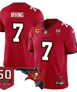 Tampa Bay Buccaneers Nike 50th Season Limited Stitched Jersey - White - Image 17