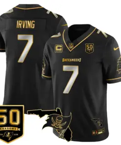 Tampa Bay Buccaneers Nike 50th Season Limited Stitched Jersey - White - Image 30