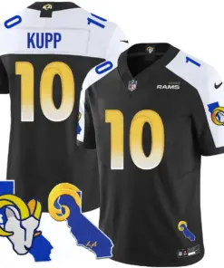 Los Angeles Rams Nike 2025 Vapor Limited Stitched Jersey - Black - Image 4