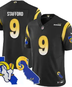 Los Angeles Rams Nike 2025 Vapor Limited Stitched Jersey - Black - Image 9
