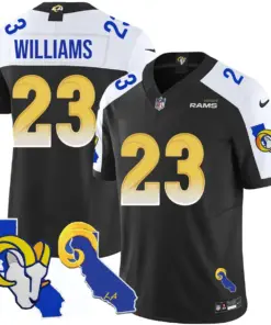 Los Angeles Rams Nike 2025 Vapor Limited Stitched Jersey - Black - Image 7