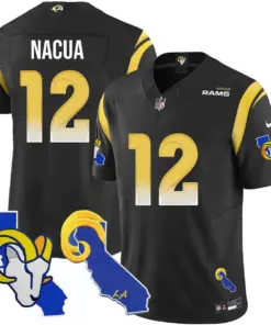 Los Angeles Rams Nike 2025 Vapor Limited Stitched Jersey - Black - Image 6