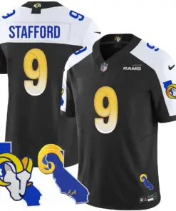 Los Angeles Rams Nike 2025 Vapor Limited Stitched Jersey - Black - Image 10