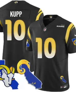 Los Angeles Rams Nike 2025 Vapor Limited Stitched Jersey - Black - Image 14