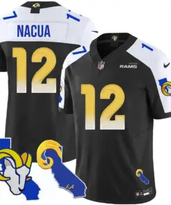 Los Angeles Rams Nike 2025 Vapor Limited Stitched Jersey - Black - Image 12