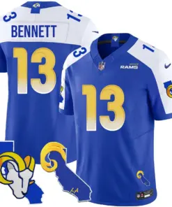 Los Angeles Rams Nike 2025 Vapor Limited Stitched Jersey - Black - Image 15