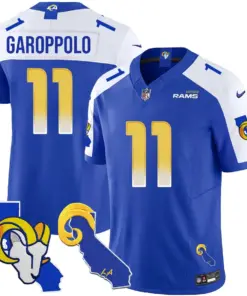 Los Angeles Rams Nike 2025 Vapor Limited Stitched Jersey - Black - Image 17