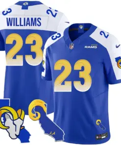 Los Angeles Rams Nike 2025 Vapor Limited Stitched Jersey - Black - Image 21