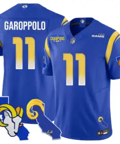 Los Angeles Rams Nike 2025 Vapor Limited Stitched Jersey - Black - Image 24