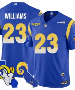 Los Angeles Rams Nike 2025 Vapor Limited Stitched Jersey - Black - Image 28