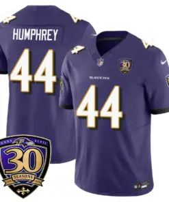 Baltimore Ravens Nike 30th Season Limited Stitched Jersey - Black - Image 26