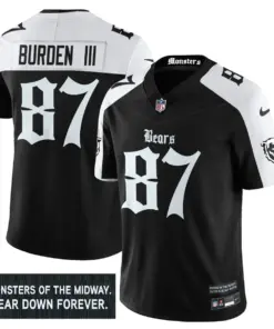Monsters Edition' Chicago Bears Nike Vapor Limited Stitched Jersey - Black