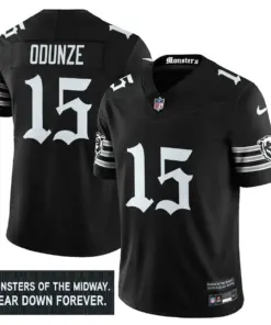 Monsters Edition' Chicago Bears Nike Vapor Limited Stitched Jersey - Black - Image 12