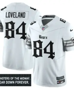 Monsters Edition' Chicago Bears Nike Vapor Limited Stitched Jersey - Black - Image 17