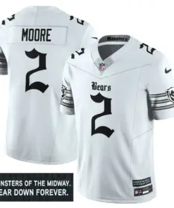 Monsters Edition' Chicago Bears Nike Vapor Limited Stitched Jersey - Black - Image 18