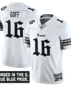 Jahmyr Gibbs Detroit Lions Nike City Edition Vapor Limited Stitched Jersey - Black - Image 18