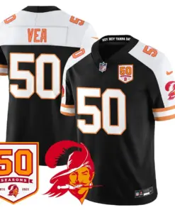 Tampa Bay Buccaneers Nike Vapor Limited Stitched Jersey - White - Image 6